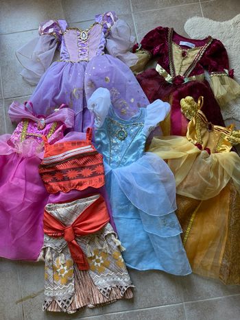 Déguisement robe de princesse Disney 4 ans 