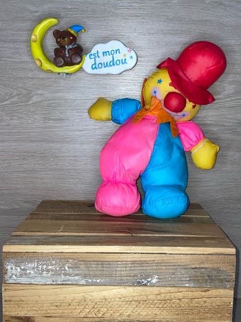 BKN09 doudou clown 🤡 tara toy