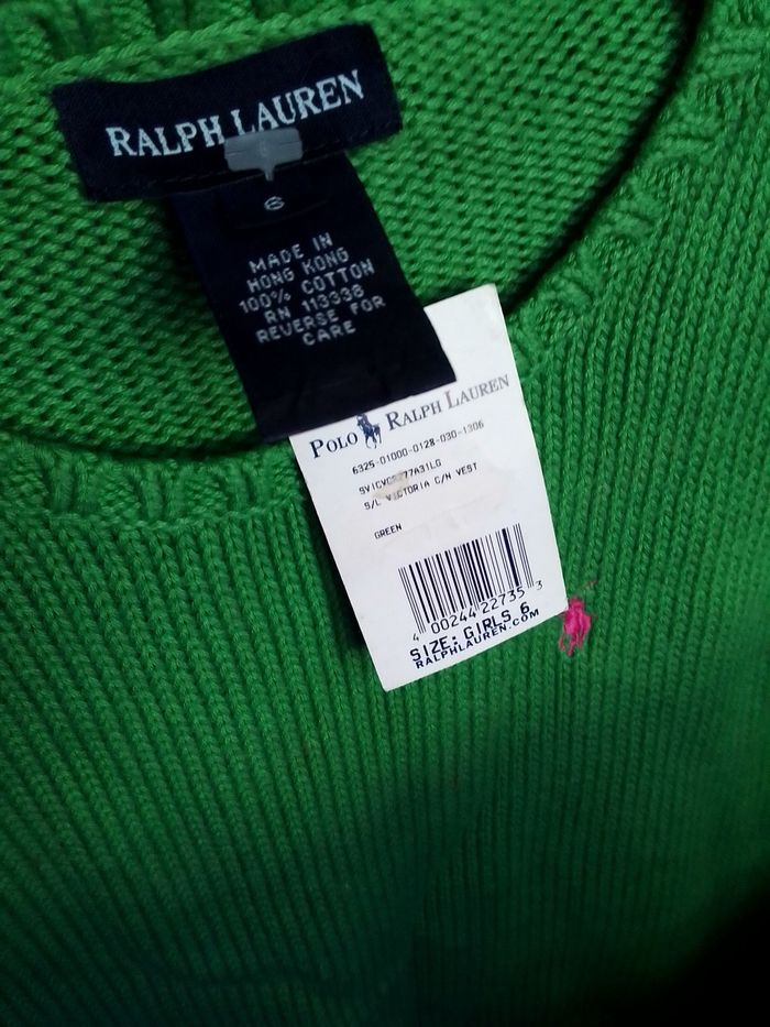 Pull débardeur enfants Ralph Lauren - photo numéro 2