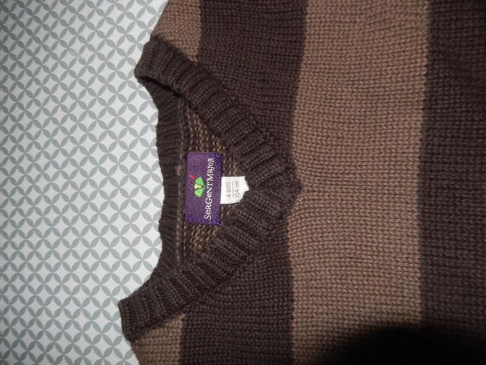 Pull sans manches 4 ans sergent major - photo numéro 4