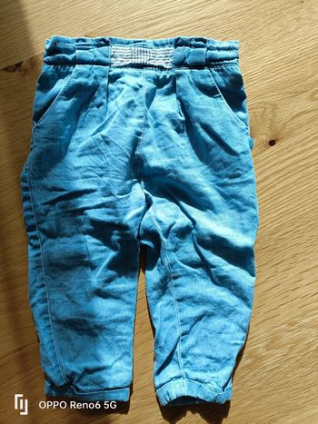 Jeans style sarouel léger