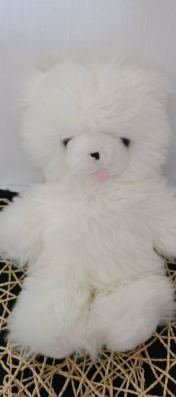 Peluche Ours Boulgom plume plus d'etiquette