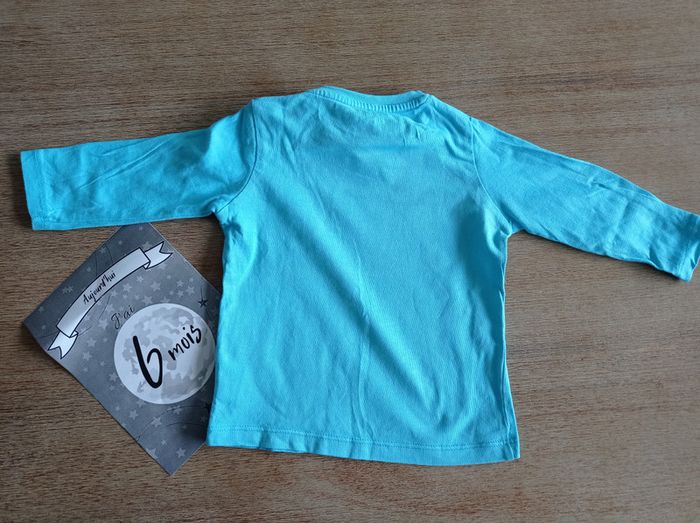 Tee shirt manches longues 6 mois - photo numéro 3