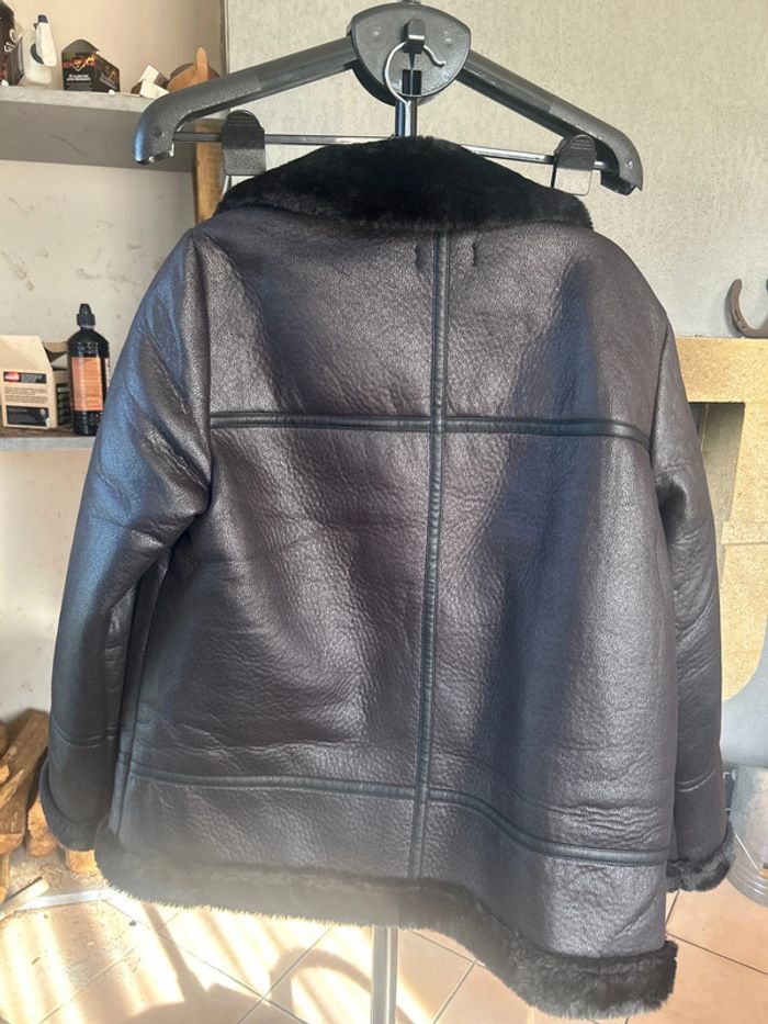 Blouson aviateur noir - photo numéro 2