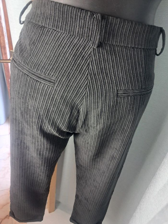 Impérial pantalon velour noir T 38 en tbe - photo numéro 7