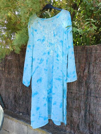 Tunique robe 100%coton carton cerise 🍒