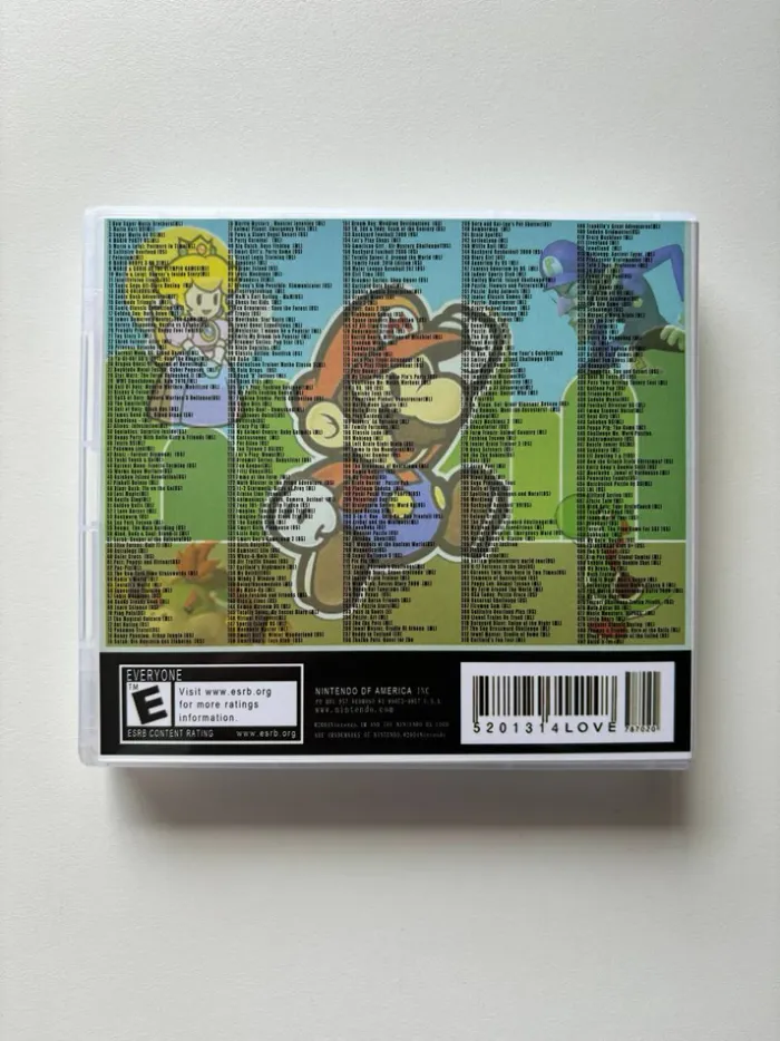 Cartouche de jeu 3DS Mario - 482 en 1 - Multi-plateforme - Supporte NDS/NDSi/3DS - Version en boîte - photo numéro 3