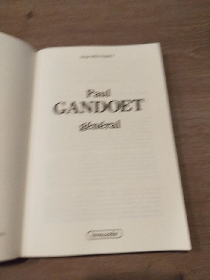 Livre Paul Gandoet - photo numéro 4