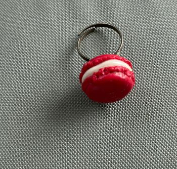 Bague macaron fait main