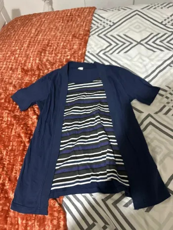 T-shirt chemise intégrée