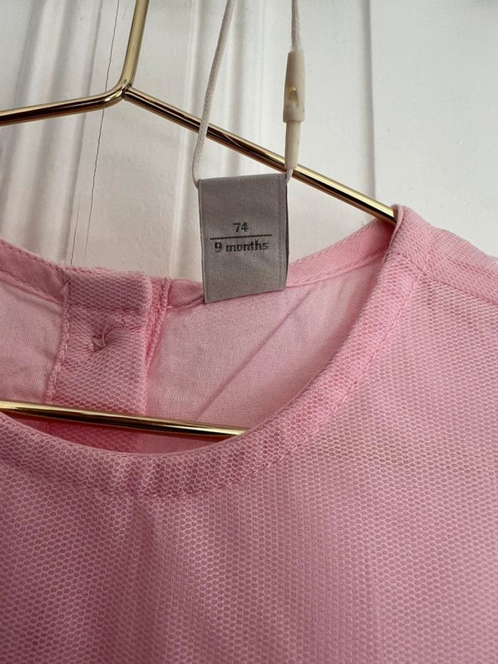 Robe de cérémonie en tulle rose 9 mois - photo numéro 3