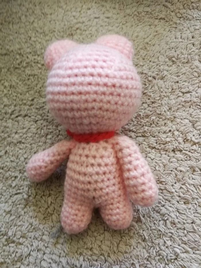 Petite peluche ours amigurumi crochet - photo numéro 3