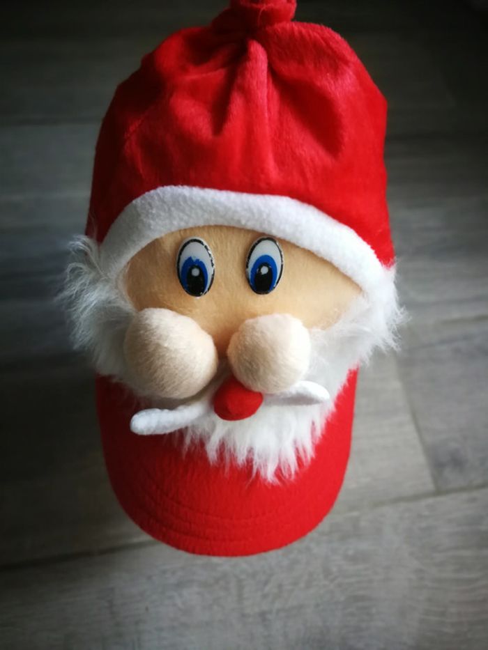 Déguisement casquette de Noel père Noel