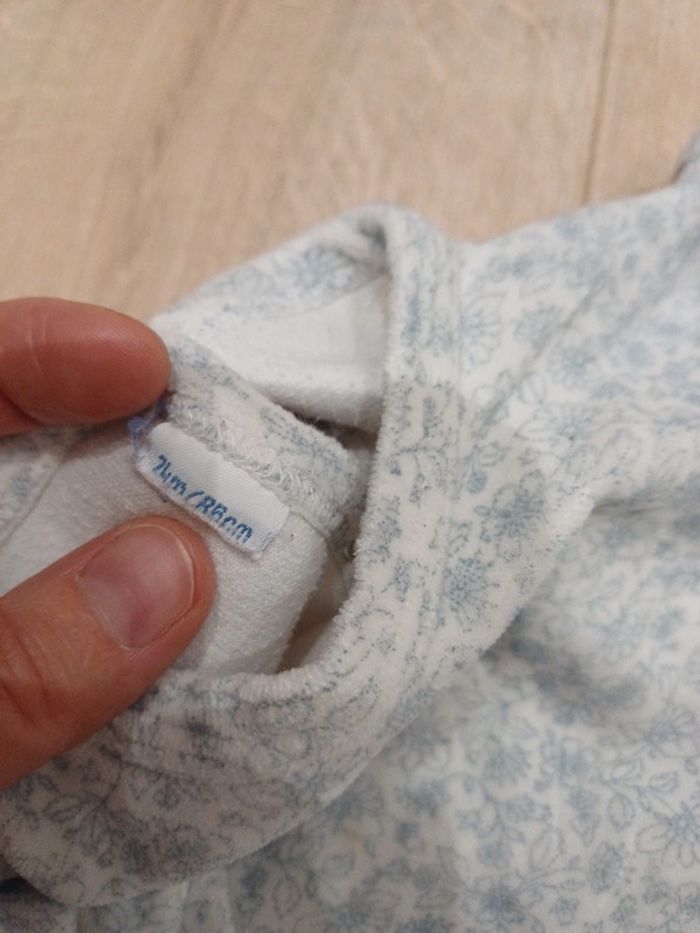 Pyjama chaud velour 18m - photo numéro 2
