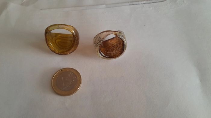 Lot 2 magnifiques bagues vintage - photo numéro 4