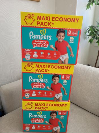 Pants pampers taille 8