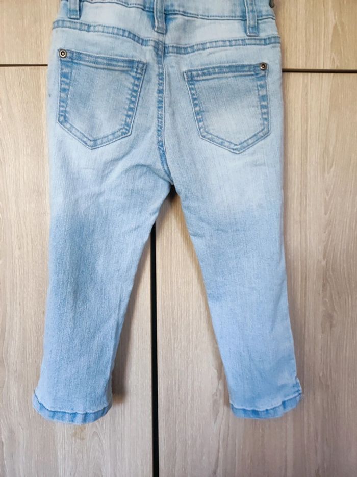 Jean bleu clair coton responsable 8 ans / John Baner - photo numéro 6