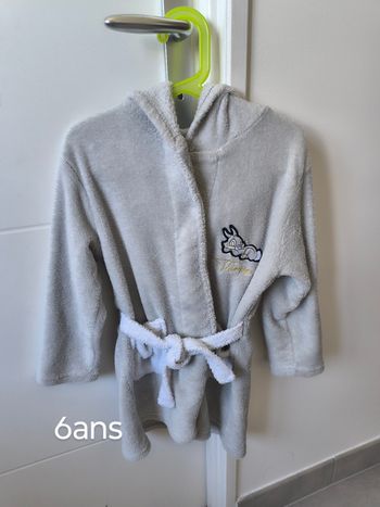 Peignoir fille 6ans