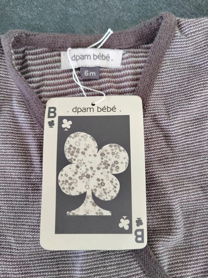 15 € Ensemble fille DPAM bébé 6 mois - photo numéro 4