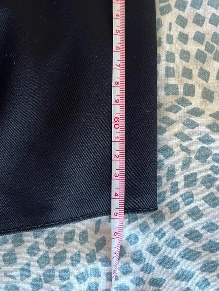 Jupe asymétrique noire mi longue taille 40/42 vintage - photo numéro 10