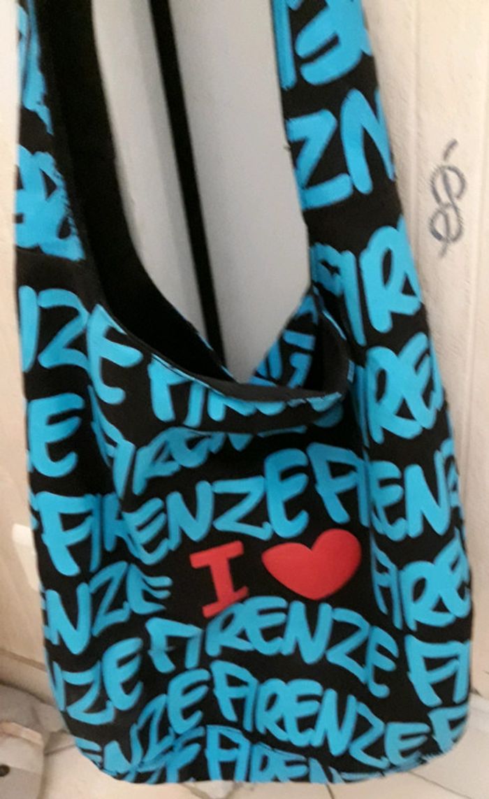 Sac bandoulière I love firenze - photo numéro 2
