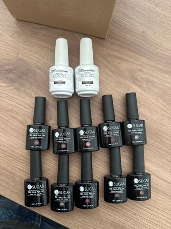 Lot gel ongle couleur 
