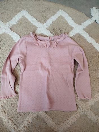 Sous pull léger Bb fille rose Orchestra 36 mois
