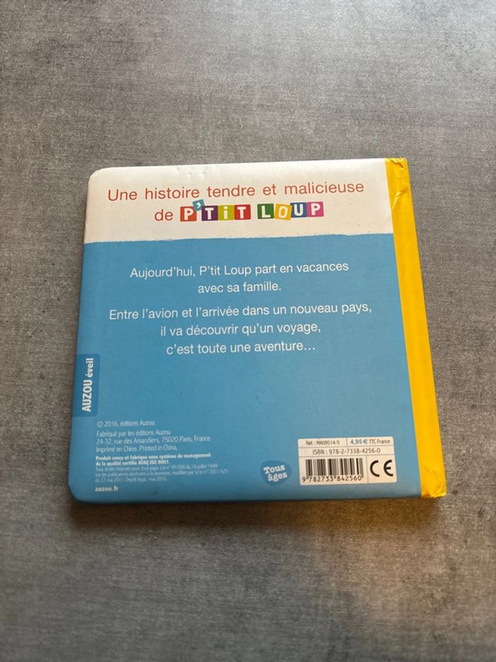 Livre petit loup part en voyage - photo numéro 3
