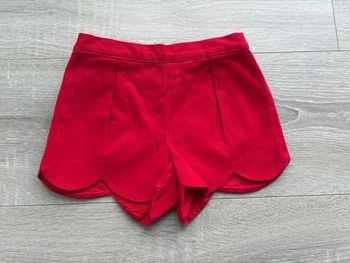 Short en jeans rouge 18 mois Jacadi