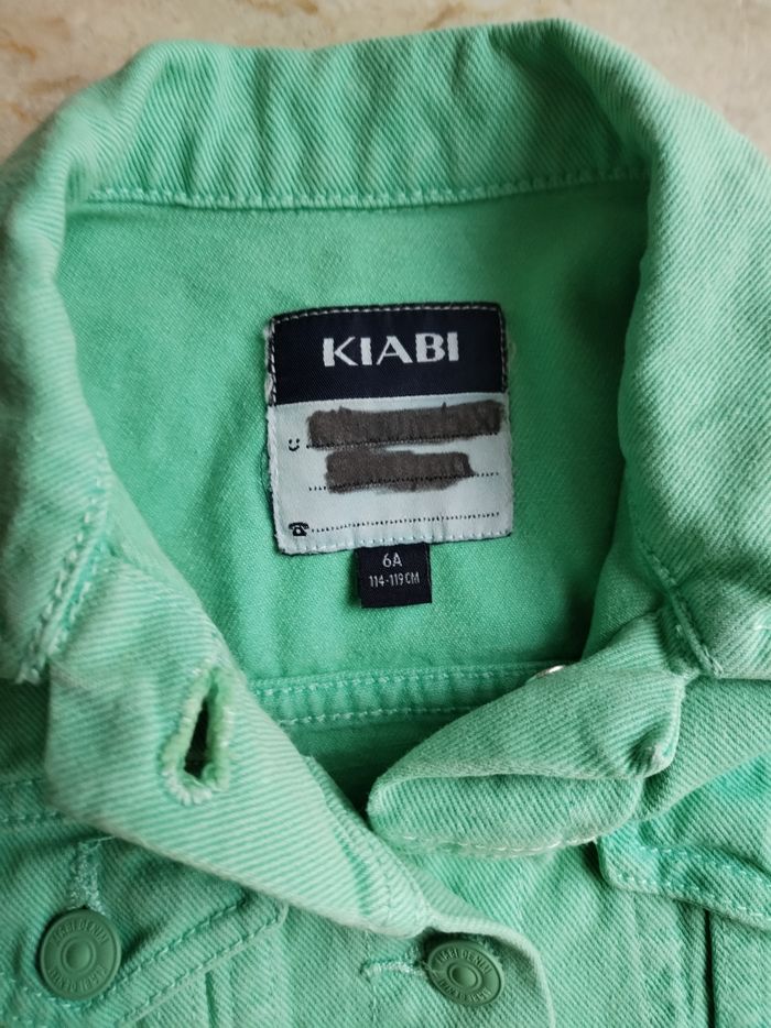Veste jeans kiabi 6 ans - photo numéro 3