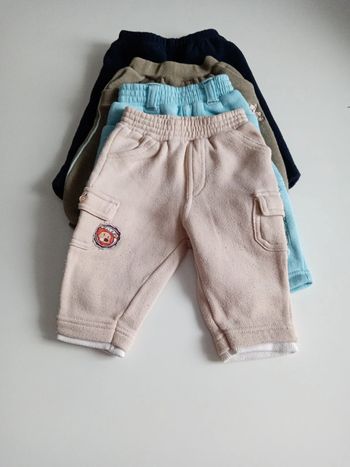 Lot x4 pantalons T 3 mois