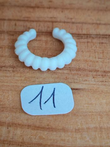 Playmobil vintage col blanc tricot