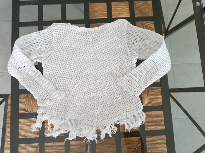 Pull blanc - photo numéro 2