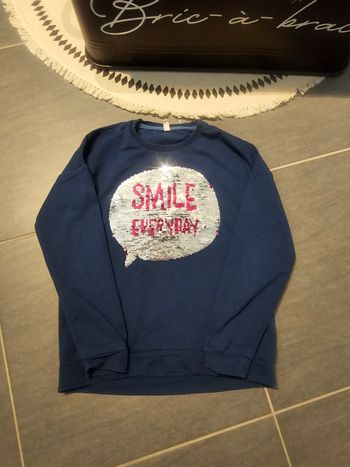 Pull fille 11.12 ans
