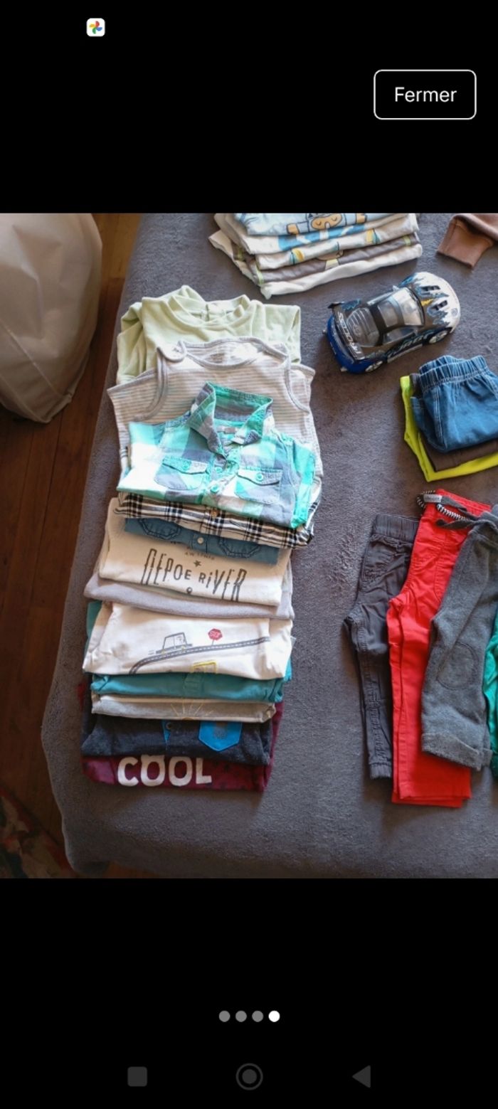 Lot vêtements bébé garçon 6 mois - photo numéro 4