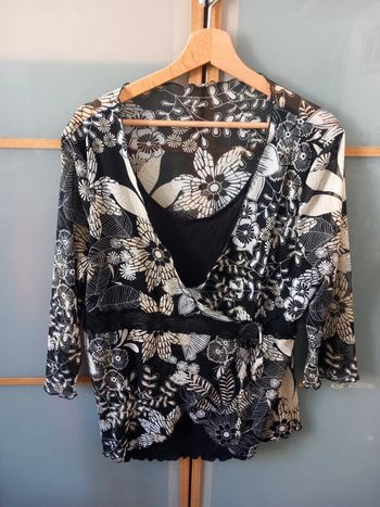 Blouse  Imprimée Taille 48