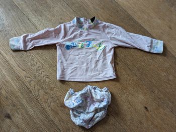 Ensemble baignade anti UV et maillot couche 13 mois