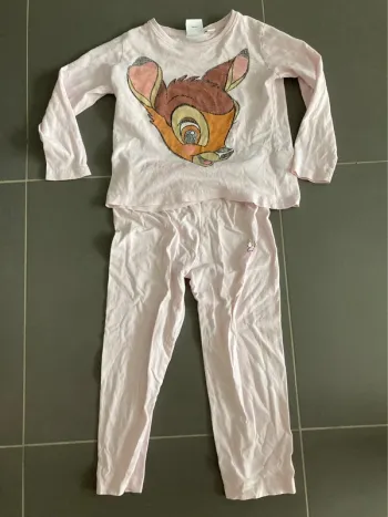 Pyjama Bambi disney 3-4 ans