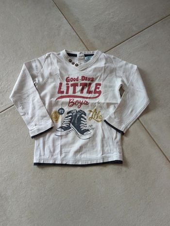 Tee shirt manches longues 3 ans