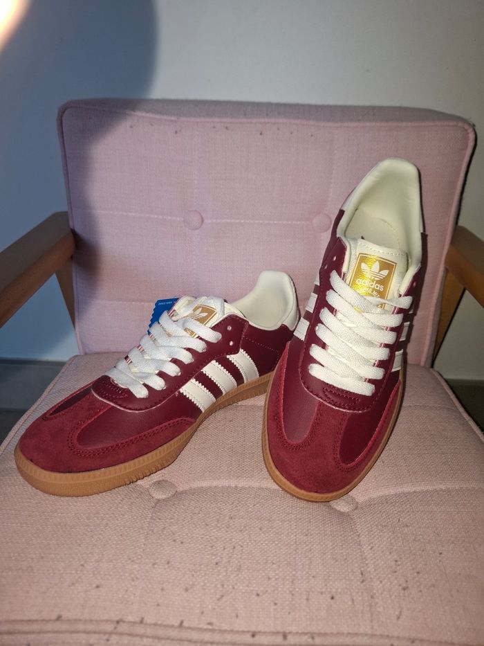 Adidas samba bordeaux neuve