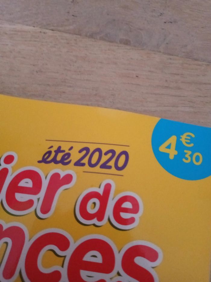 Cahier de vacances - photo numéro 2