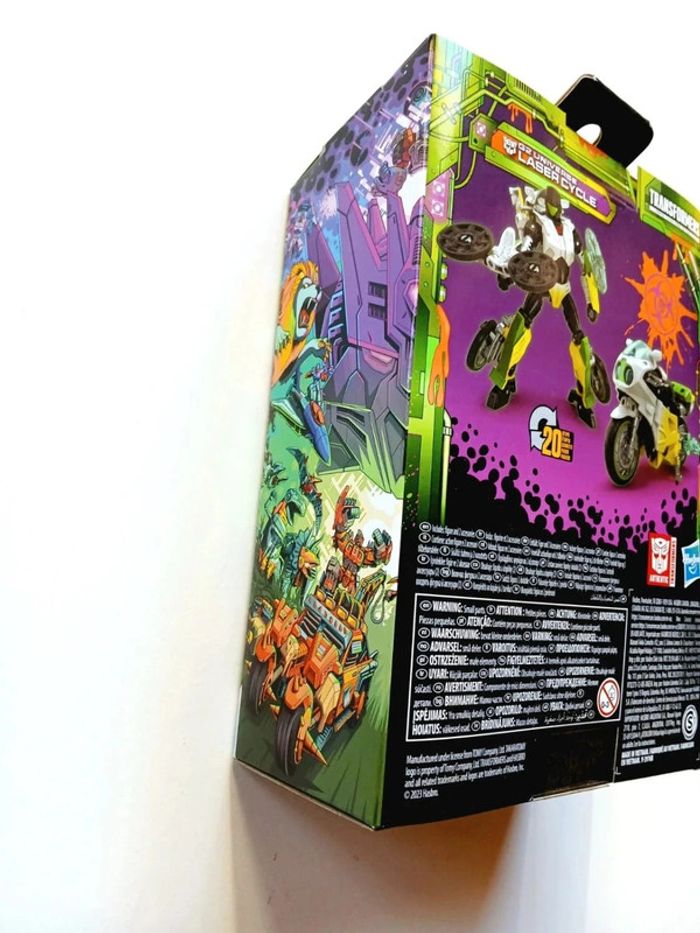 Figurine Transformers Legacy Evolution Laser Cycle G2 Universe Hasbro - photo numéro 4