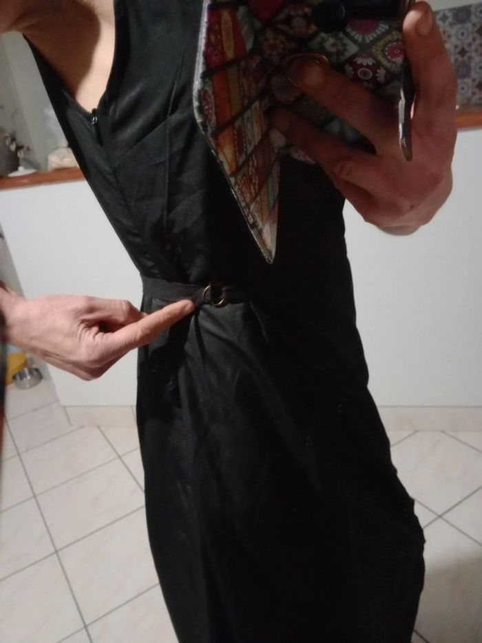 Robe longue 38 noire c69 - photo numéro 7