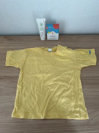 🟡 T-shirt bébé jaune Decathlon 🟡