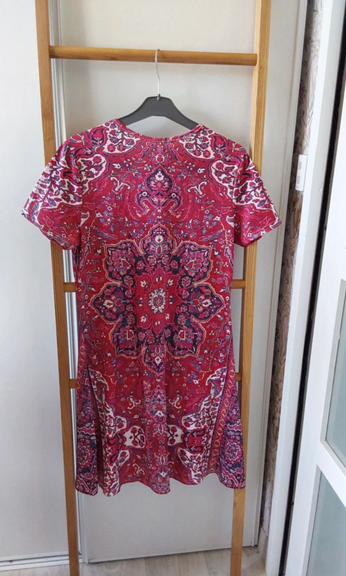 Robe neuve Imprimée rouge bleu blanc T38 - photo numéro 6