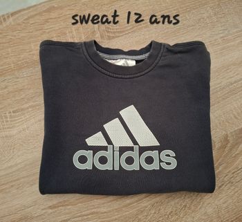 Sweat adidas 12 ans