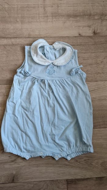 Barboteuse combi-short 3-6 mois