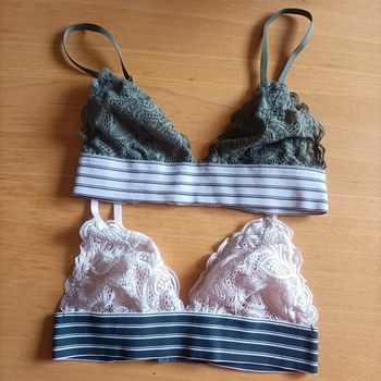 Lot de 2 soutiens gorge Undiz taille XS