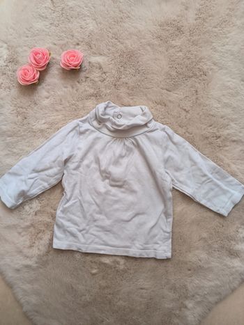 Pull / sous pull col roulé 3 mois babibou