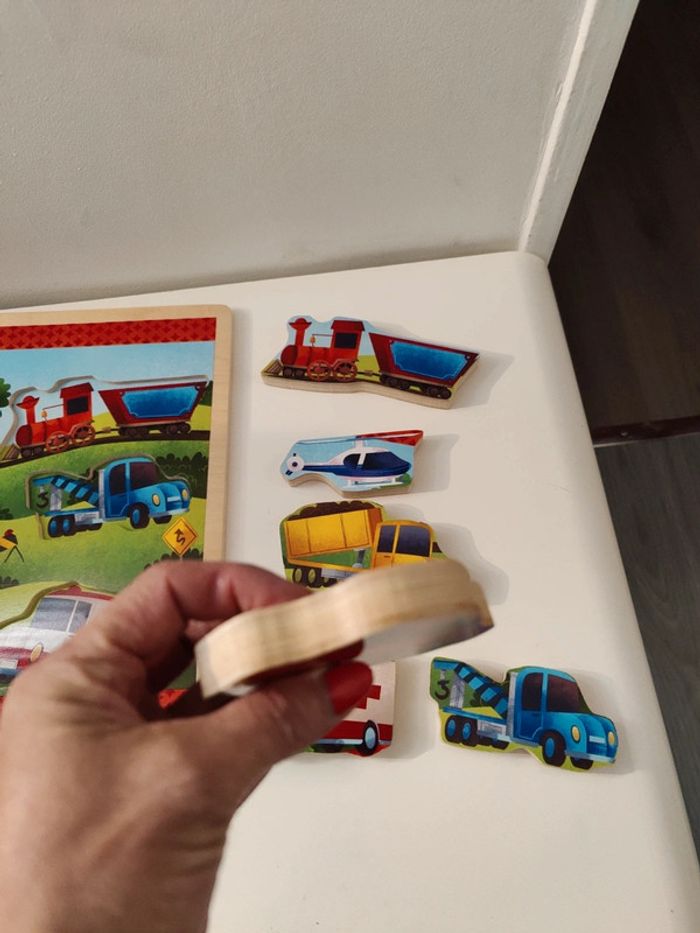 🙂 puzzle en bois enfants toys r us🙂 - photo numéro 3